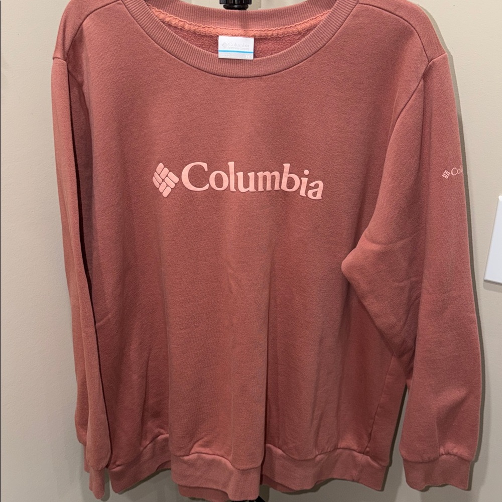 Columbia Women's Dusty Rose Crew Neck Sweater